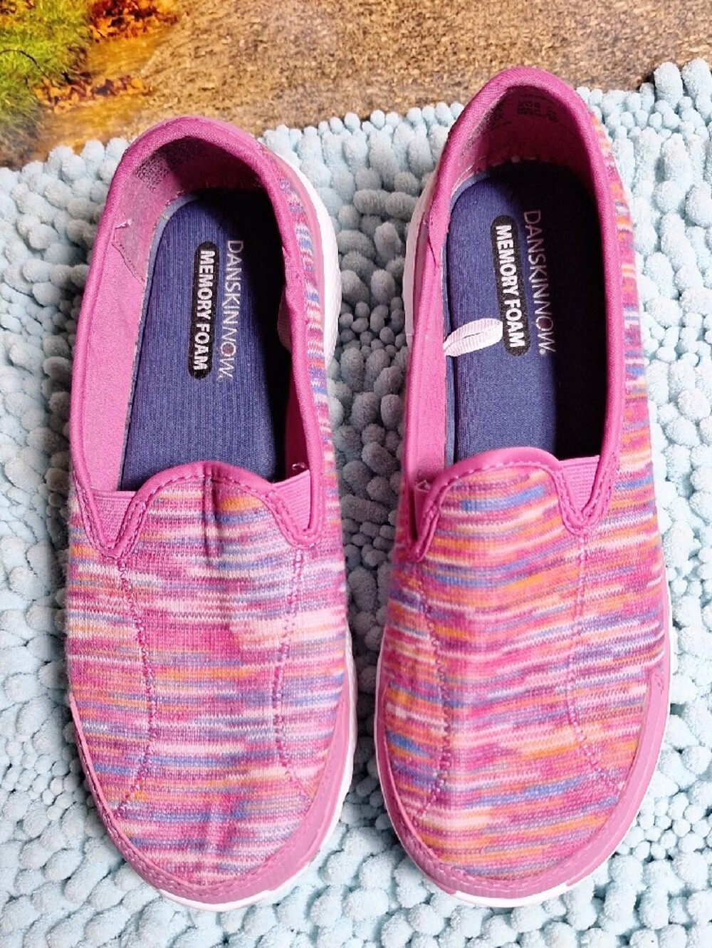 Danskin Pink Multi Slip-On Athletic Shoes - Picture 7 of 7